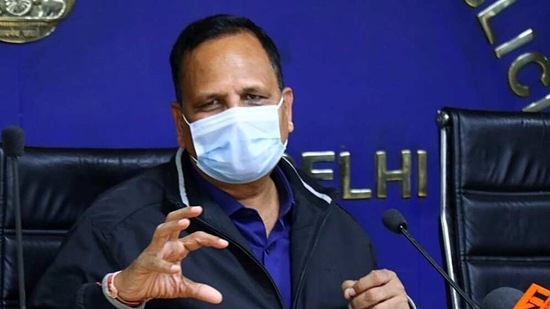 Satyendar Jain did not mention the exact day when the vaccination will begin for the city’s estimated 600,000 front line workers.(ANI)