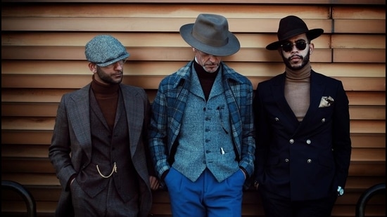 Winter layering at 97th edition of the bi-annual menswear trade show in Florence (Photo: Instagram/PittiUomo_official)