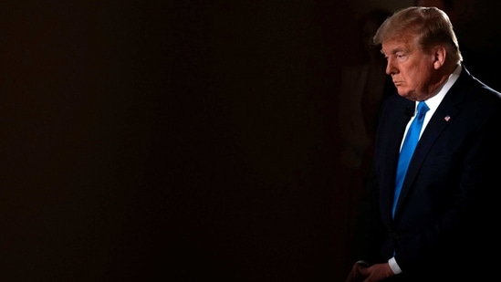 US President Donald Trump and First Lady Melania Trump left the White House to travel to their Mar-a-Lago golf club residence in Palm Beach, Florida, and will not attend the inauguration for President-elect Joe Biden. (AFP)