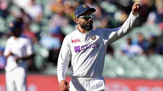 India's captain Virat Kohli directs his fielders on the third day of their cricket test match against Australia at the Adelaide Oval in Adelaide, (AP) India's captain Virat Kohli directs his fielders on the third day of their cricket test match against Australia at the Adelaide Oval in Adelaide, (AP)