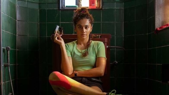 Taapsee Pannu has shared first look picture for Looop Lapeta. Taapsee Pannu has shared first look picture for Looop Lapeta.