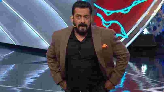 Salman Khan was quite angry on Bigg Boss 14 Weekend Ka Vaar on Saturday.(Colors)