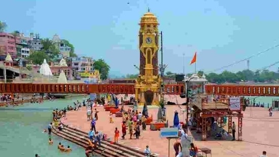 Mahakumbh prep is also ushering in development, infrastructural projects, amenities and facilities to Haridwar. (HT Photo) Mahakumbh prep is also ushering in development, infrastructural projects, amenities and facilities to Haridwar. (HT Photo)