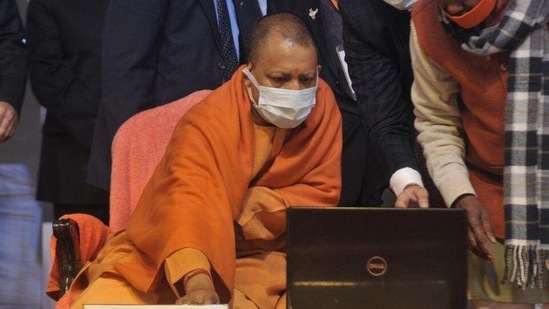 Uttar Pradesh chief minister Yogi Adityanath. (HT Photo)(HT_PRINT) Uttar Pradesh chief minister Yogi Adityanath. (HT Photo)(HT_PRINT)