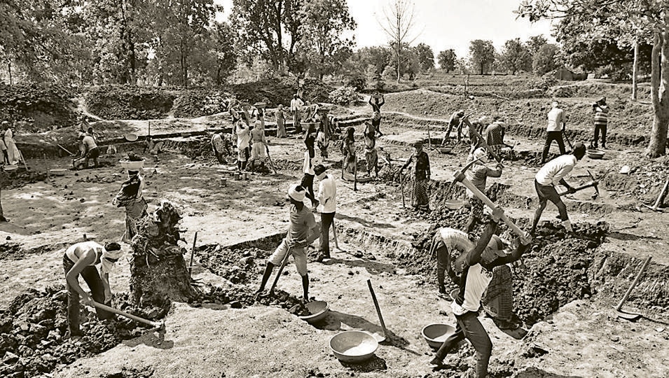 The much-neglected Mahatma Gandhi National Rural Employment Guarantee Scheme (MGNREGS) was the first to be tapped to provide employment to millions of migrant workers returning to their native states (ANI) The much-neglected Mahatma Gandhi National Rural Employment Guarantee Scheme (MGNREGS) was the first to be tapped to provide employment to millions of migrant workers returning to their native states (ANI)