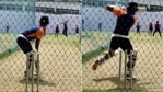 India's Test vice-captain Ajinkya Rahane during net session at Chepauk(Twitter) India's Test vice-captain Ajinkya Rahane during net session at Chepauk(Twitter)