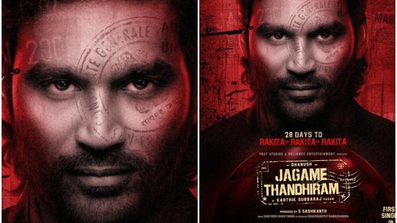 Dhanush Wishes For Jagame Thandiram To Release In Theatres Hindustan Times