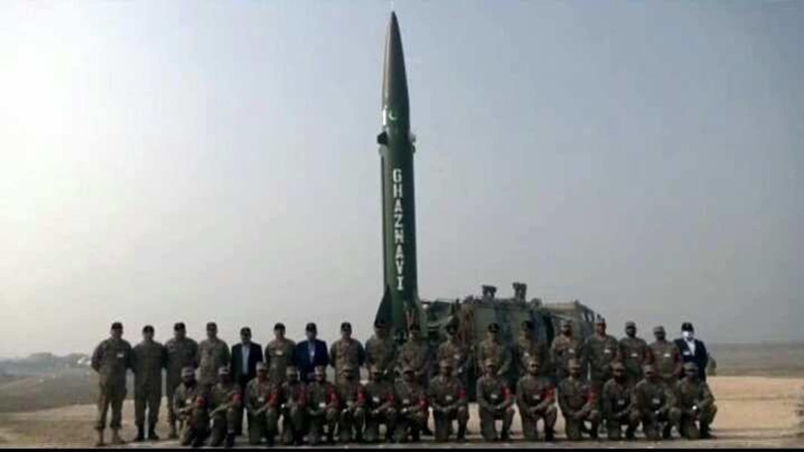 Pak testfires nuclearcapable surfacetosurface ballistic missile