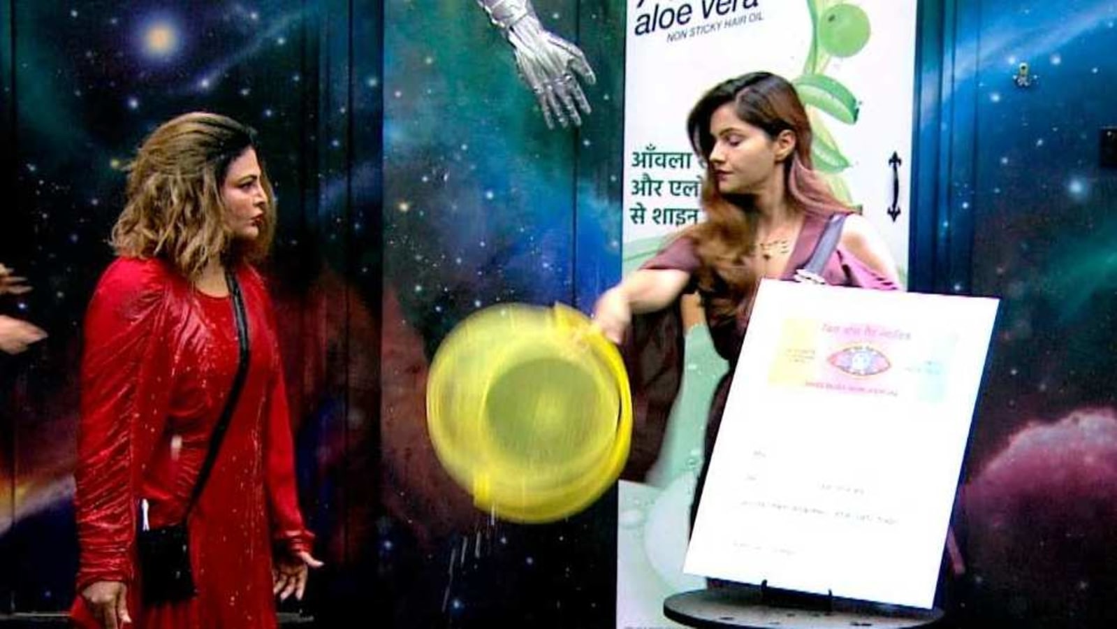 Bigg Boss 14 promo: Devoleena Bhattacharjee fights with Arshi Khan, Rubina throws water on Rakhi Sawant