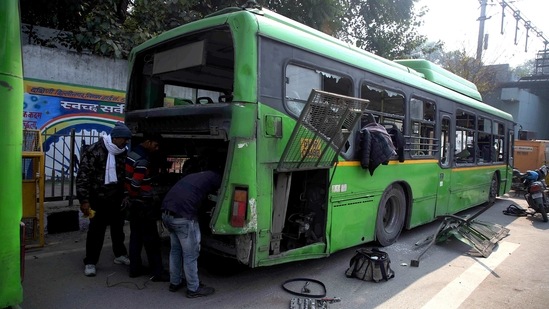 After the order, all DTC depots issued notices to the area SHOs of the Delhi police recalling buses with immediate effect. (ANI) After the order, all DTC depots issued notices to the area SHOs of the Delhi police recalling buses with immediate effect. (ANI)