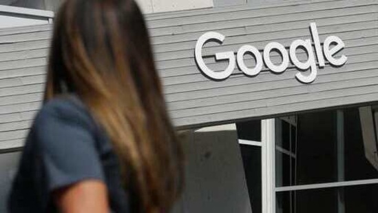 FILE - In this Sept. 24, 2019, file photo, a woman walks below a Google sign on the campus in Mountain View, Calif. In results announced Tuesday, Feb. 2, 2021, Google’s digital advertising empire is regaining the momentum it lost during the pandemic’s early stages. And its YouTube video service is maturing into a major marketing magnet and companies are anticipating more spending by cooped-up consumers when the economy reopens. (AP Photo/Jeff Chiu, File) (AP) FILE - In this Sept. 24, 2019, file photo, a woman walks below a Google sign on the campus in Mountain View, Calif. In results announced Tuesday, Feb. 2, 2021, Google’s digital advertising empire is regaining the momentum it lost during the pandemic’s early stages. And its YouTube video service is maturing into a major marketing magnet and companies are anticipating more spending by cooped-up consumers when the economy reopens. (AP Photo/Jeff Chiu, File) (AP)