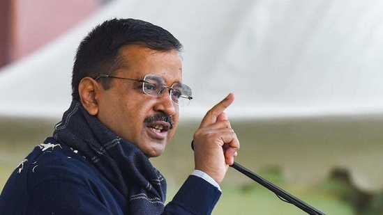 "Our government will make every effort to trace the protesters who are missing and I will even speak to the Lt Governor and the Central government if the need arises,” Kejriwal said.(HT Photo)