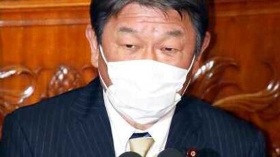 "I believe the law should not be used in a way that violates international law,” Motegi said. (via AP) "I believe the law should not be used in a way that violates international law,” Motegi said. (via AP)