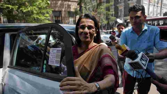 Judge A A Nandgoankar said, "It appears that Chanda Kochhar had misused her official position in granting loan to accused Dhoot and/or Videocon group companies."(HT File Photo)