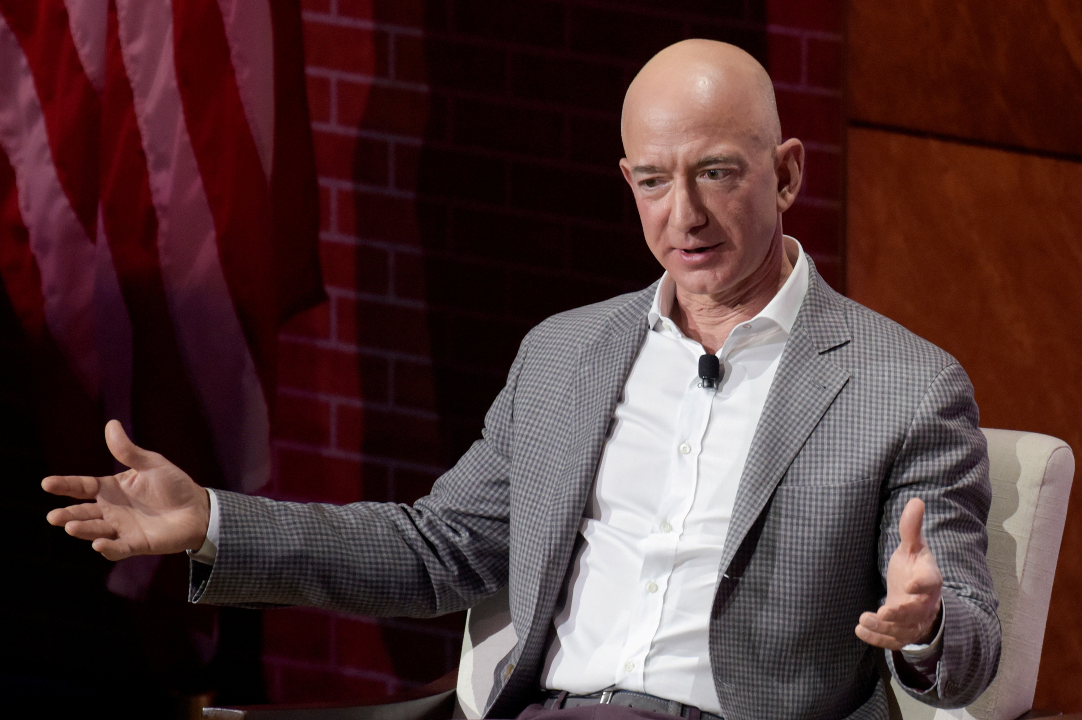 Bezos, 57, is one of the world's richest men after transforming online bookseller Amazon into a global shopping giant. (Reuters file photo)