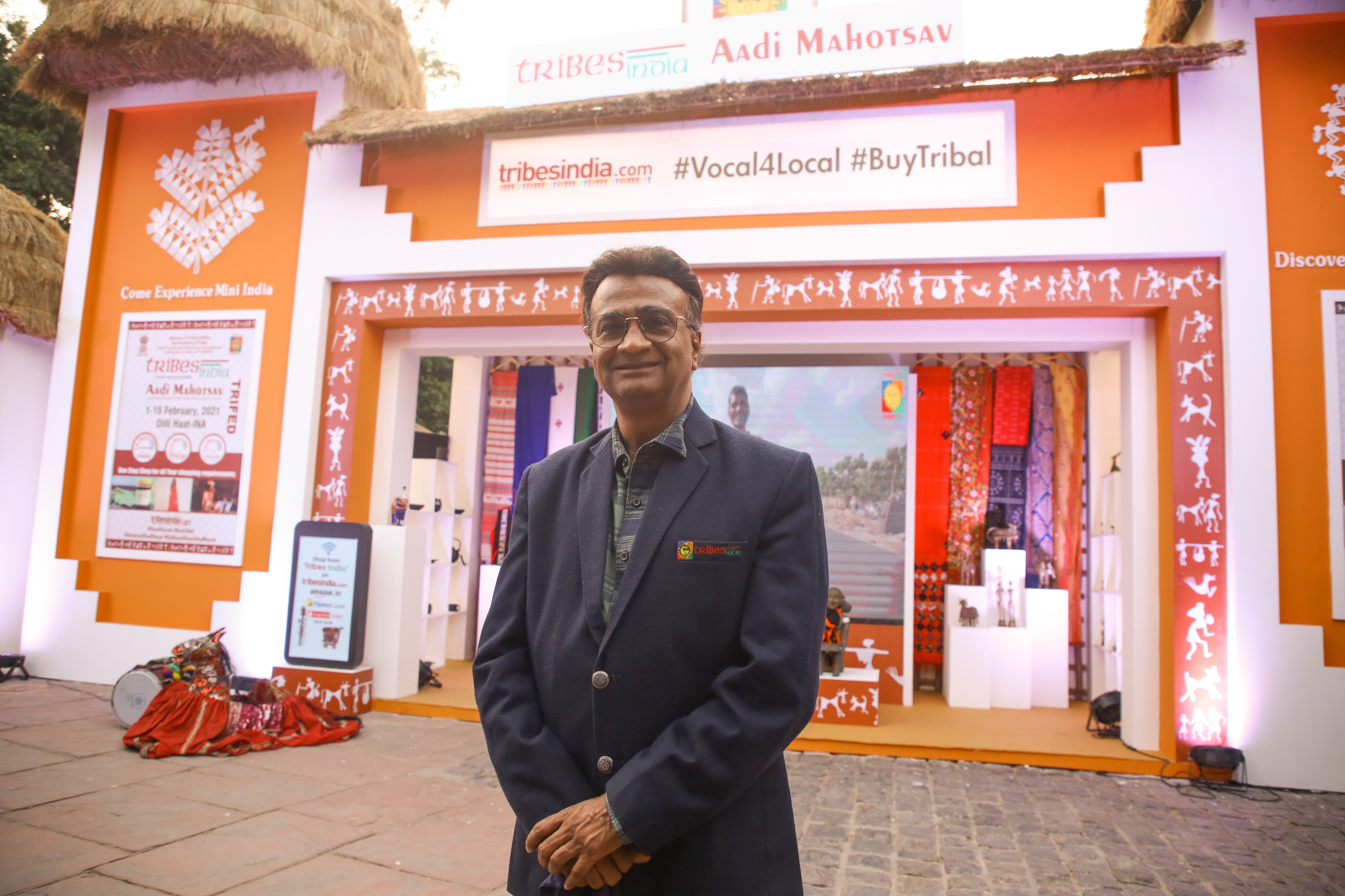 Pravir Krishna, MD, TRIFED, says the battle cry is #BuyTribal. (Photo: Raajessh Kashyap/HT) Pravir Krishna, MD, TRIFED, says the battle cry is #BuyTribal. (Photo: Raajessh Kashyap/HT)