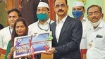 BMC joint municipal commissioner Ramesh Pawar and education committee chairperson Sandhya Joshi releasing the BMC Education Budget 2020-21 in Mumbai, on Wednesday. BHUSHAN KOYANDE/HT PHOTO BMC joint municipal commissioner Ramesh Pawar and education committee chairperson Sandhya Joshi releasing the BMC Education Budget 2020-21 in Mumbai, on Wednesday. BHUSHAN KOYANDE/HT PHOTO