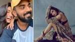 Athiya Shetty's latest picture saw KL Rahul react to it. Athiya Shetty's latest picture saw KL Rahul react to it.