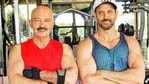 Hrithik Roshan has worked with his father, Rakesh Roshan, in a number of films including Koi Mil Gaya and Kaho Naa Pyaar Hai. Hrithik Roshan has worked with his father, Rakesh Roshan, in a number of films including Koi Mil Gaya and Kaho Naa Pyaar Hai.