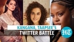 Actor Kangana Ranaut lashed out at actor Taapsee Pannu in a series of tweets Actor Kangana Ranaut lashed out at actor Taapsee Pannu in a series of tweets