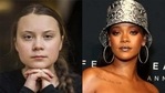 Pop superstar Rihanna and climate activist Greta Thunberg tweeted in support of protesting Indian farmers.(HT) Pop superstar Rihanna and climate activist Greta Thunberg tweeted in support of protesting Indian farmers.(HT)