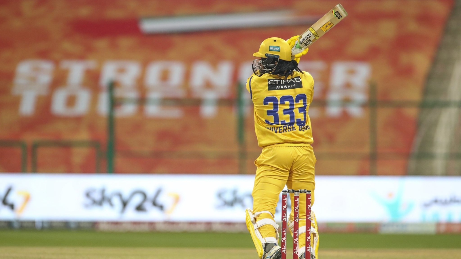 T10 League Chris Gayle smashes 22-ball 84*, scores joint-fastest fifty - WATCH Cricket