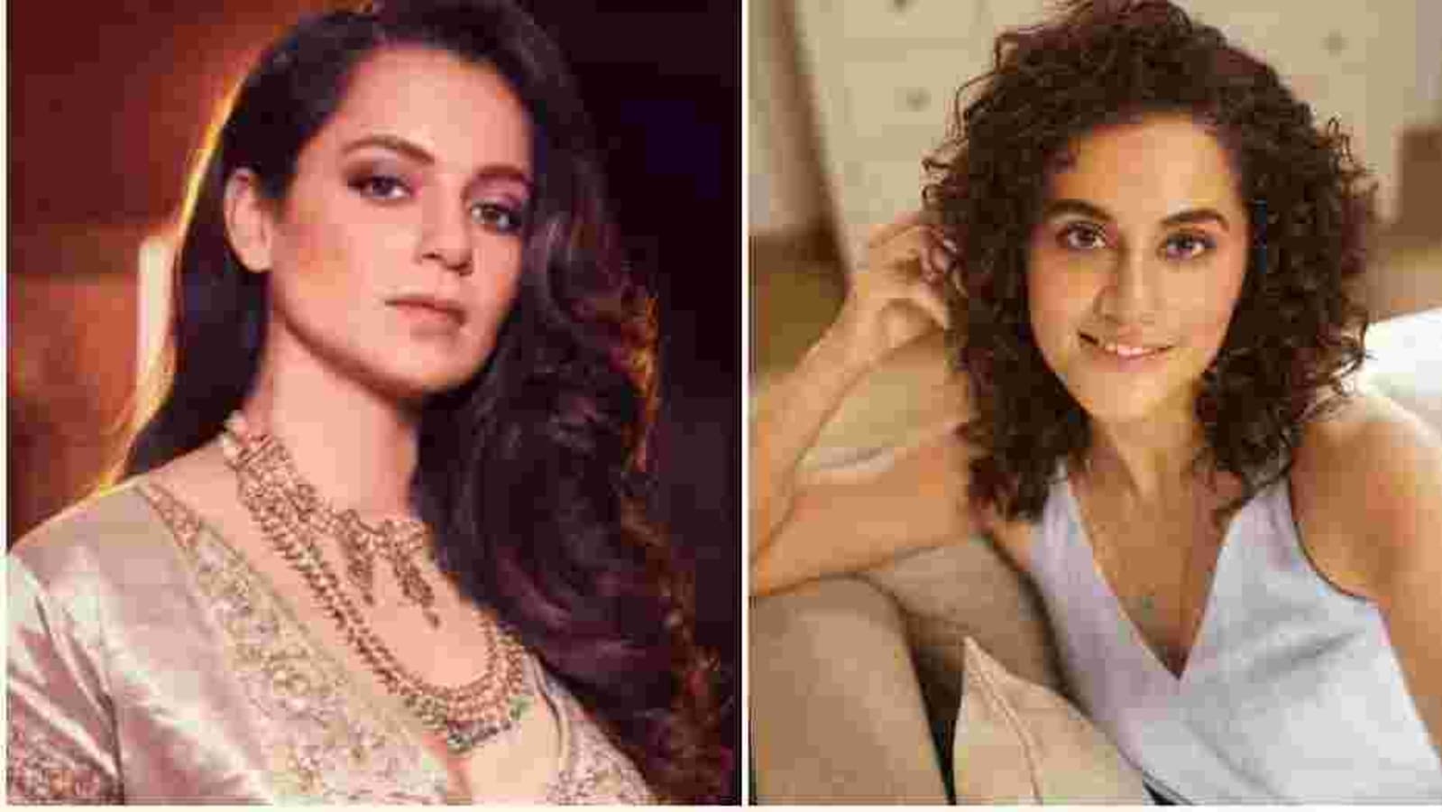 Kangana Ranaut Lashes Out At Taapsee Pannu Calls Her B Grade Actor Freeloader Burden On Nation Hindustan Times