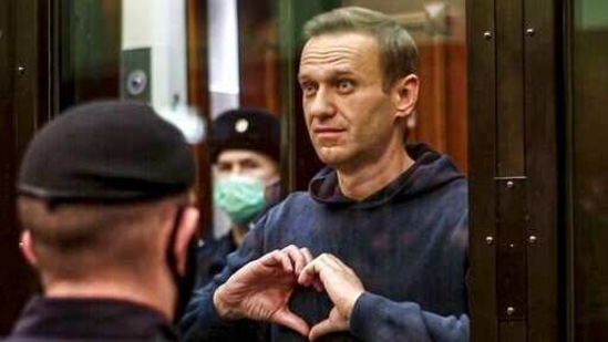 Russia accused the West on Wednesday of descending into hysteria over the jailing of Navalny. (AP) Russia accused the West on Wednesday of descending into hysteria over the jailing of Navalny. (AP)