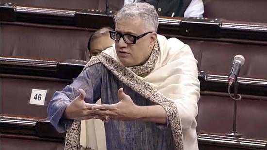 TMC MP Derek O'Brien speaks in Rajya Sabha on Thursday. (ANI) TMC MP Derek O'Brien speaks in Rajya Sabha on Thursday. (ANI)