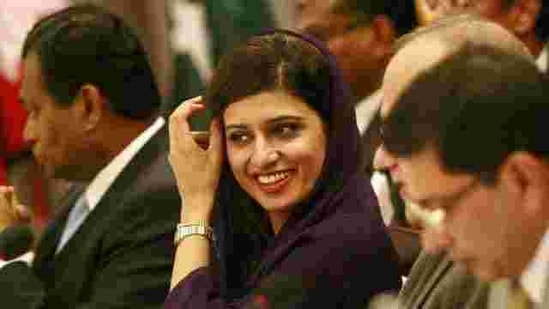 Pakistan's Foreign Minister Hina Rabbani Khar attends the Saarc countries foreign ministers meeting in Addu.