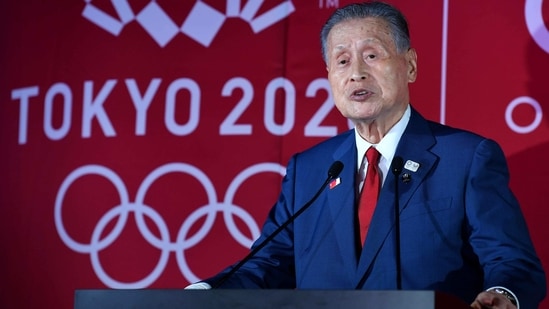 (FILES) This file photo taken on July 24, 2019 shows president of Tokyo 2020 Olympic Games organising committee, Yoshiro Mori, delivering a speech during a ceremony to unveil the one-year countdown clock for the Tokyo 2020 Olympic Games in Tokyo. - Tokyo 2020 Games chief Yoshiro Mori has apologised and said he may have to resign after sparking a sexism row by claiming women "have difficulty" speaking concisely, a Japanese daily said on February 4, 2021. (Photo by Toshifumi KITAMURA / AFP)(AFP) (FILES) This file photo taken on July 24, 2019 shows president of Tokyo 2020 Olympic Games organising committee, Yoshiro Mori, delivering a speech during a ceremony to unveil the one-year countdown clock for the Tokyo 2020 Olympic Games in Tokyo. - Tokyo 2020 Games chief Yoshiro Mori has apologised and said he may have to resign after sparking a sexism row by claiming women "have difficulty" speaking concisely, a Japanese daily said on February 4, 2021. (Photo by Toshifumi KITAMURA / AFP)(AFP)
