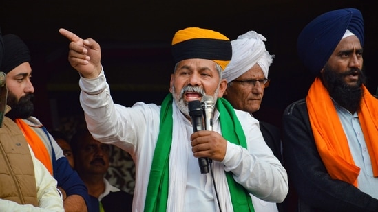 Bharatiya Kisan Union acknowledges the international support, Rakesh Tikait said. (PTI) Bharatiya Kisan Union acknowledges the international support, Rakesh Tikait said. (PTI)