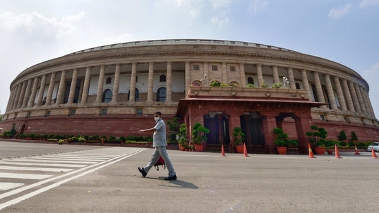 Two Rajya Sabha seats in Gujarat fell vacant late last year, following the deaths of Ahmed Patel and Abhay Bhardwaj (BJP). One Rajya Sabha seat in Assam fell vacant after lone Bodo People's Front MP Biswajit Daimary resigned from the upper house in November last year.(PTI File)