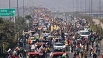Protesting farmers took out a tractor march on January 26, which turned violent.(AP) Protesting farmers took out a tractor march on January 26, which turned violent.(AP)