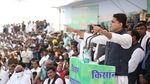 Former Rajasthan deputy chief minister Sachin Pilot on Friday said opposition parties will continue to support the farmers' agitation against the three farm laws(Twitter/SachinPilot ) Former Rajasthan deputy chief minister Sachin Pilot on Friday said opposition parties will continue to support the farmers' agitation against the three farm laws(Twitter/SachinPilot )
