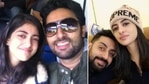Navya Nanda often posts pictures with her family members. Navya Nanda often posts pictures with her family members.