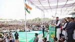 Dausa: Congress leader Sachin Pilot addresses during 'Kisan Mahapanchayat' in Dausa district, Friday, Feb. 5, 2021. (PTI) Dausa: Congress leader Sachin Pilot addresses during 'Kisan Mahapanchayat' in Dausa district, Friday, Feb. 5, 2021. (PTI)