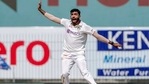 Indian fast bowler Jasprit Bumrah during the first cricket test match between India and England, at MA Chidambaram Stadium in Chennai,(PTI) Indian fast bowler Jasprit Bumrah during the first cricket test match between India and England, at MA Chidambaram Stadium in Chennai,(PTI)