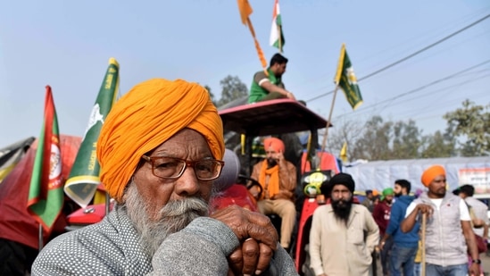 Farmers protest against farm laws at Singhu Border in New Delhi, (ANI Photo) Farmers protest against farm laws at Singhu Border in New Delhi, (ANI Photo)