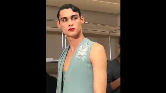 Model Ludwig Wilddorff in a gender-blurring ensemble (Photo: Instagram/ludwig.wilsdorff) Model Ludwig Wilddorff in a gender-blurring ensemble (Photo: Instagram/ludwig.wilsdorff)