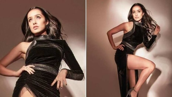 Shraddha Kapoor In ₹8 Lakh Thigh Slit Velvet Dress Is An Absolute