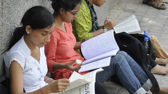 The petitioners had demanded an extra chance claiming that they were serving as frontline workers during the Covid-19 pandemic which did not give them adequate time to prepare for the exam.(Sushil Kumar/ Hindustan Times) The petitioners had demanded an extra chance claiming that they were serving as frontline workers during the Covid-19 pandemic which did not give them adequate time to prepare for the exam.(Sushil Kumar/ Hindustan Times)