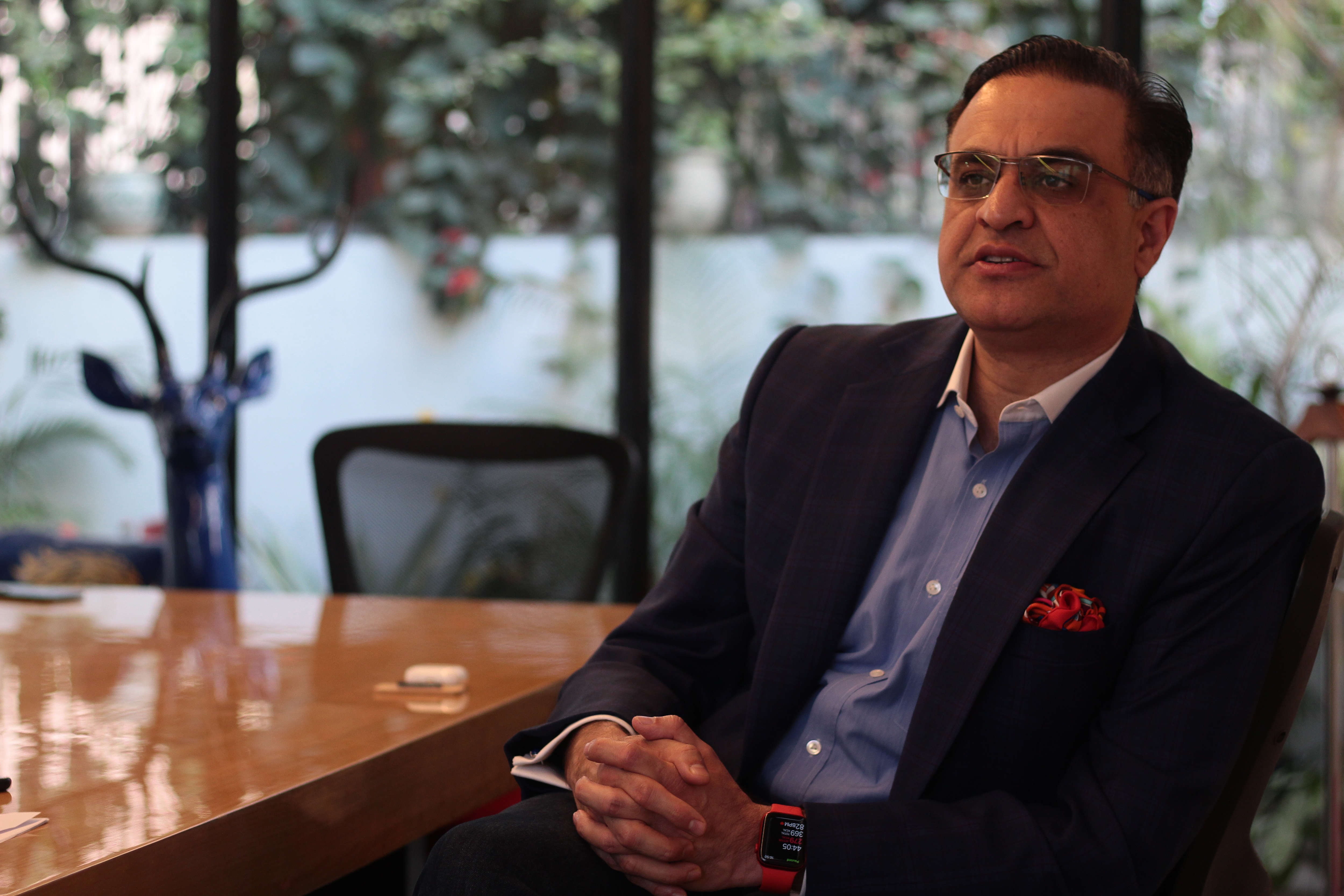 Hindustan Times Trailblazers Award 2021 presented by Ambience awardee Kapil Chopra, didn’t take any funds or charity for his initiative Charity Beds, to help connect Covid patients to hospitals that had vacant beds. (Photo:Shivam Saxena/HT) Hindustan Times Trailblazers Award 2021 presented by Ambience awardee Kapil Chopra, didn’t take any funds or charity for his initiative Charity Beds, to help connect Covid patients to hospitals that had vacant beds. (Photo:Shivam Saxena/HT)