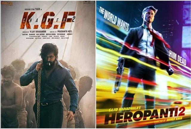 Yash’s KGF 2 is set to clash with Tiger Shroff’s Heropanti 2 Yash’s KGF 2 is set to clash with Tiger Shroff’s Heropanti 2