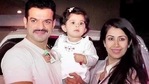 Karan Patel and Ankita Bhargava with their daughter Mehr. Karan Patel and Ankita Bhargava with their daughter Mehr.