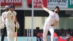 India's Ishant Sharma bowls on Day 1 of the first cricket test match between India and England, at MA Chidambaram Stadium in Chennai.(PTI) India's Ishant Sharma bowls on Day 1 of the first cricket test match between India and England, at MA Chidambaram Stadium in Chennai.(PTI)