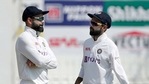 Indian cricket team captain Virat Kohli with vice captain Ajinkya Rahane during the 2nd day of the first cricket test match between India and England, at MA Chidambaram Stadium ,in Chennai, Saturday, Feb. 6, 2021. (PTI) Indian cricket team captain Virat Kohli with vice captain Ajinkya Rahane during the 2nd day of the first cricket test match between India and England, at MA Chidambaram Stadium ,in Chennai, Saturday, Feb. 6, 2021. (PTI)