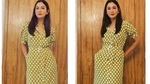 Gauahar Khan in <span class='webrupee'>₹</span>5k dress(Instagram/ gauaharkhan) Gauahar Khan in <span class='webrupee'>₹</span>5k dress(Instagram/ gauaharkhan)