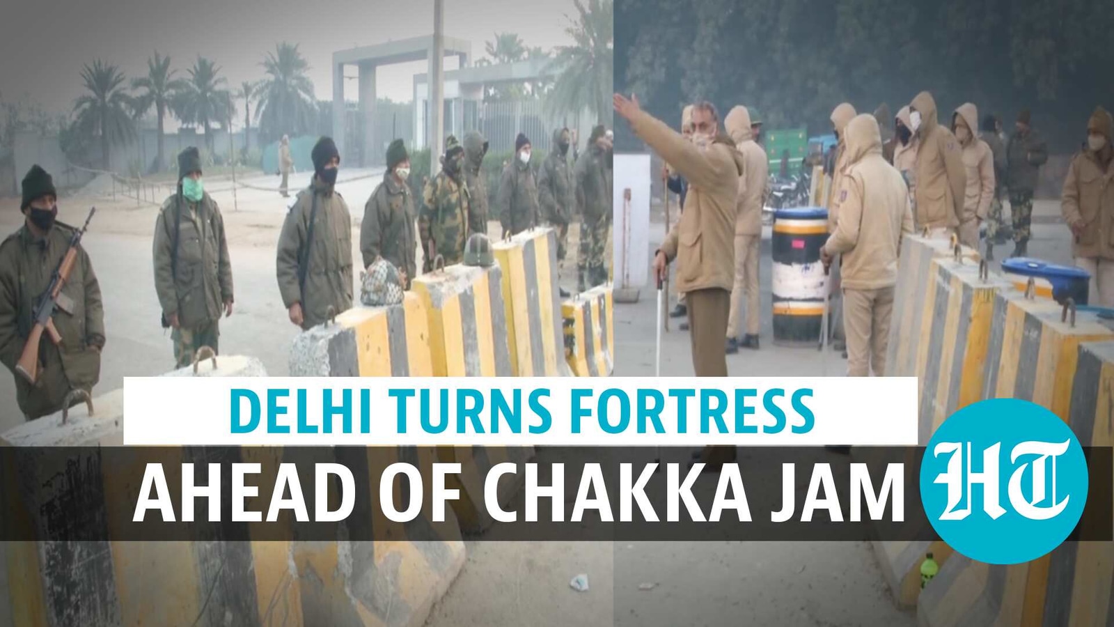 Farmers Stir Security Tightened Many Metro Stations Shut Ahead Of