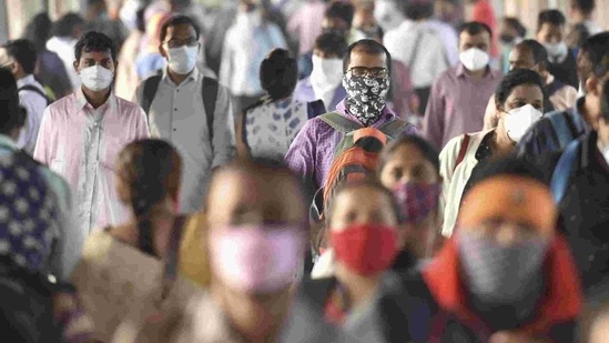 The health ministry’s dashboard showed at 8am there were 148,590 active cases of the coronavirus disease (Covid-19) on Saturday.(PTI) The health ministry’s dashboard showed at 8am there were 148,590 active cases of the coronavirus disease (Covid-19) on Saturday.(PTI)
